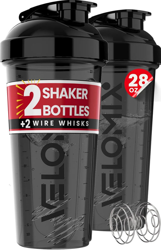 Why You Need 2-Pack 28 Oz Leak-Proof Protein Shaker Bottles for Your Fitness Routine