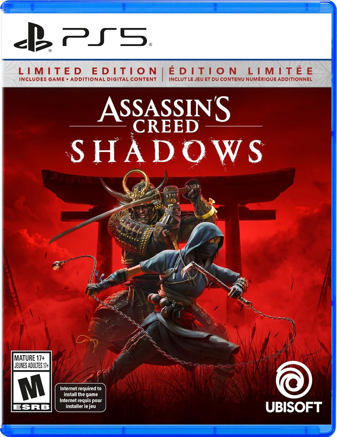 Assassin's Creed Shadows - Limited Edition (Amazon Exclusive) for PlayStation 5