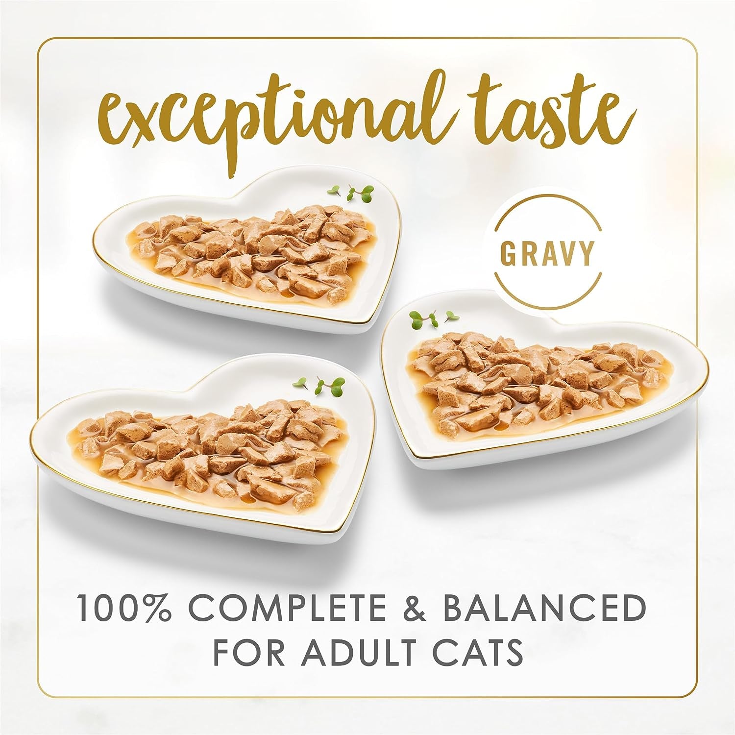 Purina Gravy Lovers Gourmet Wet Cat Food Variety Pack | Poultry & Beef Flavors | 24 Pack of 3 Oz Cans