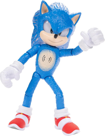 Ultimate Talking Sonic 12-Inch Figure - 30+ Iconic Phrases & Sounds, Light-Up Eyes and Quills