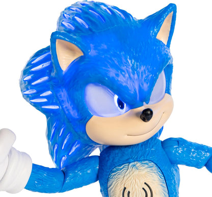 Ultimate Talking Sonic 12-Inch Figure - 30+ Iconic Phrases & Sounds, Light-Up Eyes and Quills