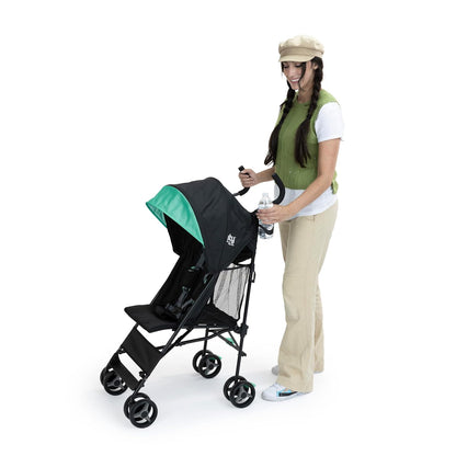 Smooth Stroll Lightweight Convenience Stroller | Aluminum Frame, 2-Position Recline, Large Seat Area & Extra-Large Storage - Travel Friendly