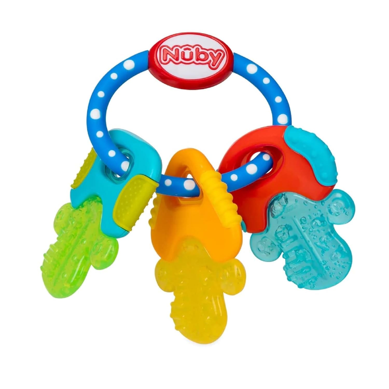 Blue Ice Gel Teether Keys - 2 Pack