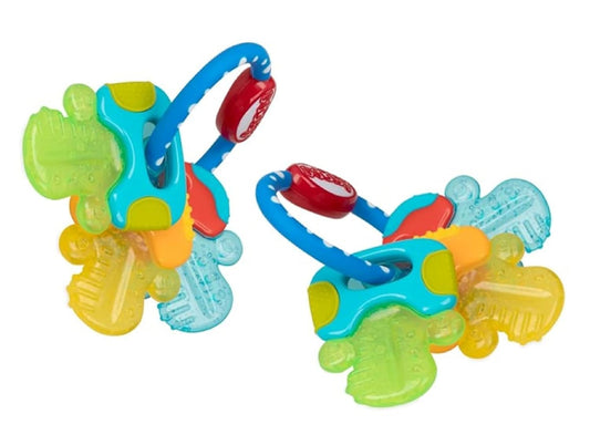 Blue Ice Gel Teether Keys - 2 Pack