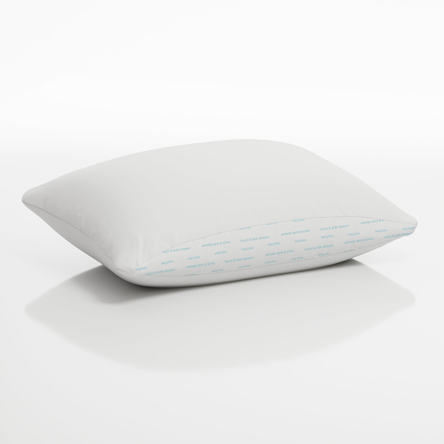 Extra Firm Machine Washable Bed Pillow - Ideal for Back & Side Sleepers, Standard/Queen Size